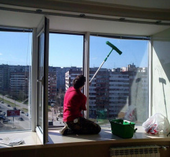 Мытье окон в однокомнатной квартире Нефтекамск